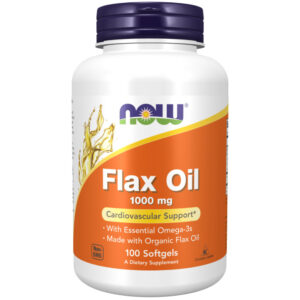 Now Flax Oil 1000 mg 100db