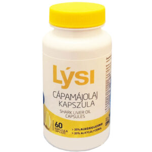 Lysi cápamáj olaj kapszula    60 db