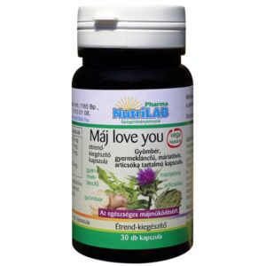 Nutrilab Máj love you kapszula 30db