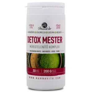 Mannavita Máriatövis + Búzafű + Chlorella + Lucuma (DETOX MESTER) 200g