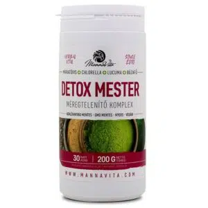 Mannavita Máriatövis + Búzafű + Chlorella + Lucuma (DETOX MESTER) 200g