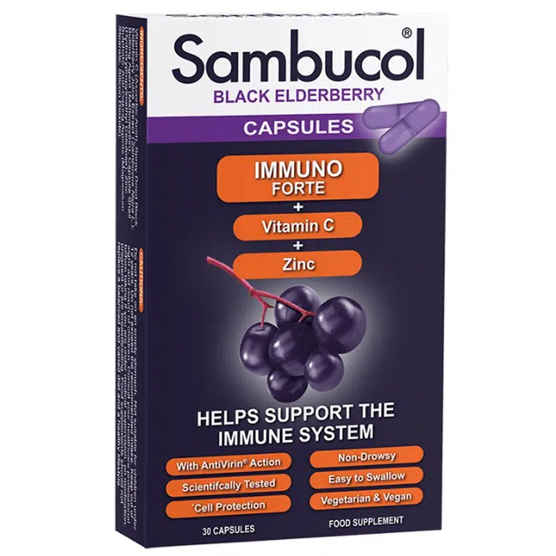 Mannavita Sambucol Immuno Forte kapszula 30db