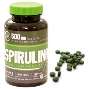 Mannavita SPIRULINA tabletta 500mg étrend-kiegészítő 180db