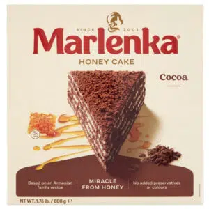 Marlenka mézes-kakaós torta 800gr