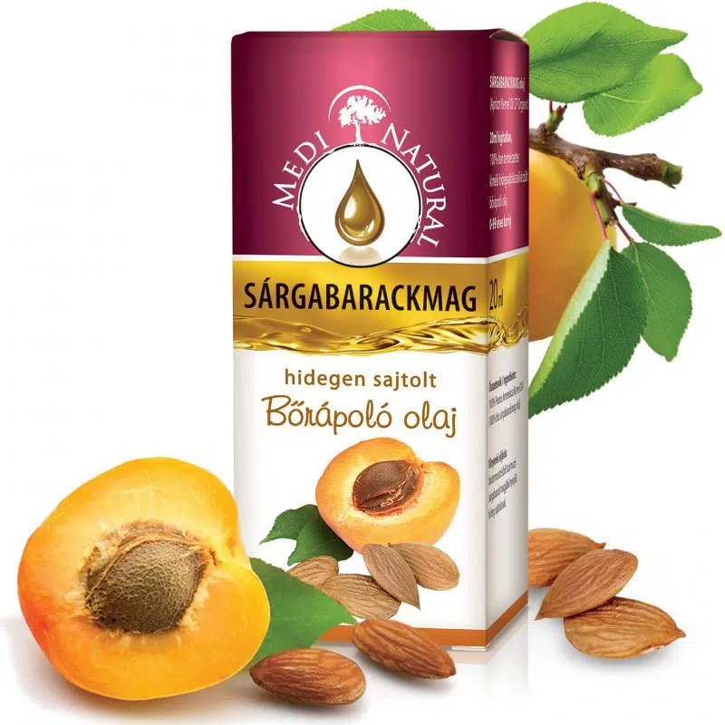Medinatural bio bőrápoló olaj sárgabarackmag 20 ml