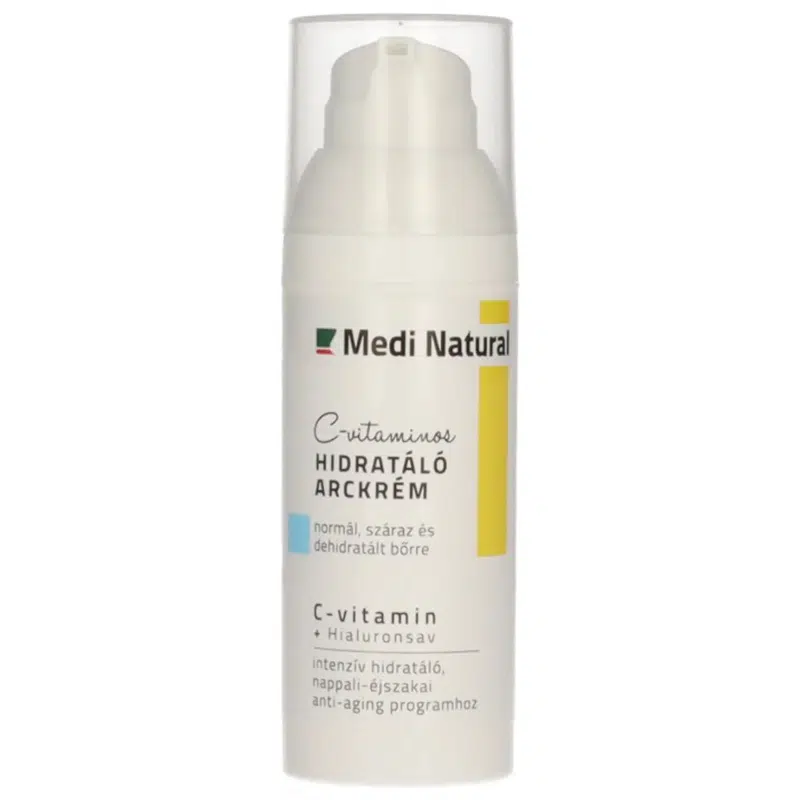 Medinatural hidratáló arckrém C-vitaminnal 50ml
