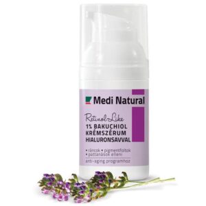 Medinatural Retinol-Like | 1% Bakuchiol krémszérum Hialuronsavval 30ml