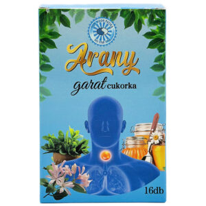 Sun Moon Arany GARAT torokcukorka 16db (kék doboz)