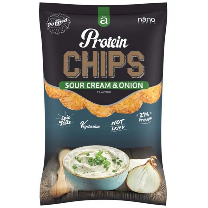 Nanosupps - Protein Chips Sour cream onion 40g