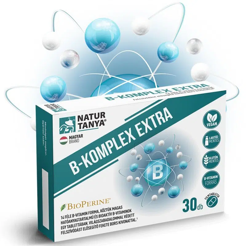 Natur Tanya B-Komplex Extra filmtabletta 30db
