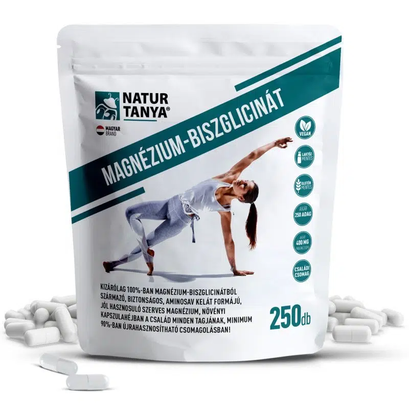 Natur Tanya Magnézium-Biszglicinát kapszula 250db ZACSKÓS