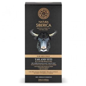 Natura Siberica borotválkozás utáni hűsítő gél férfiaknak 150ml