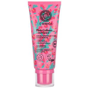 Natura Siberica C-Berrica Pink Calluna Mikrohámlasztó arcradír - 100ml