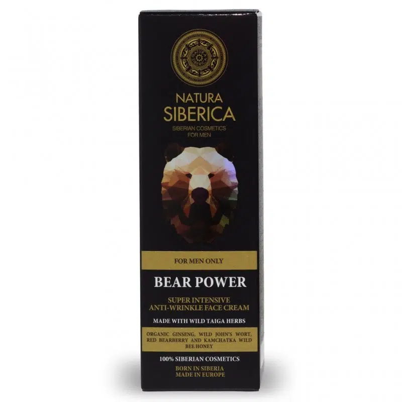 Natura Siberica Intenzív ránctalanító arckrém férfiaknak 50ml