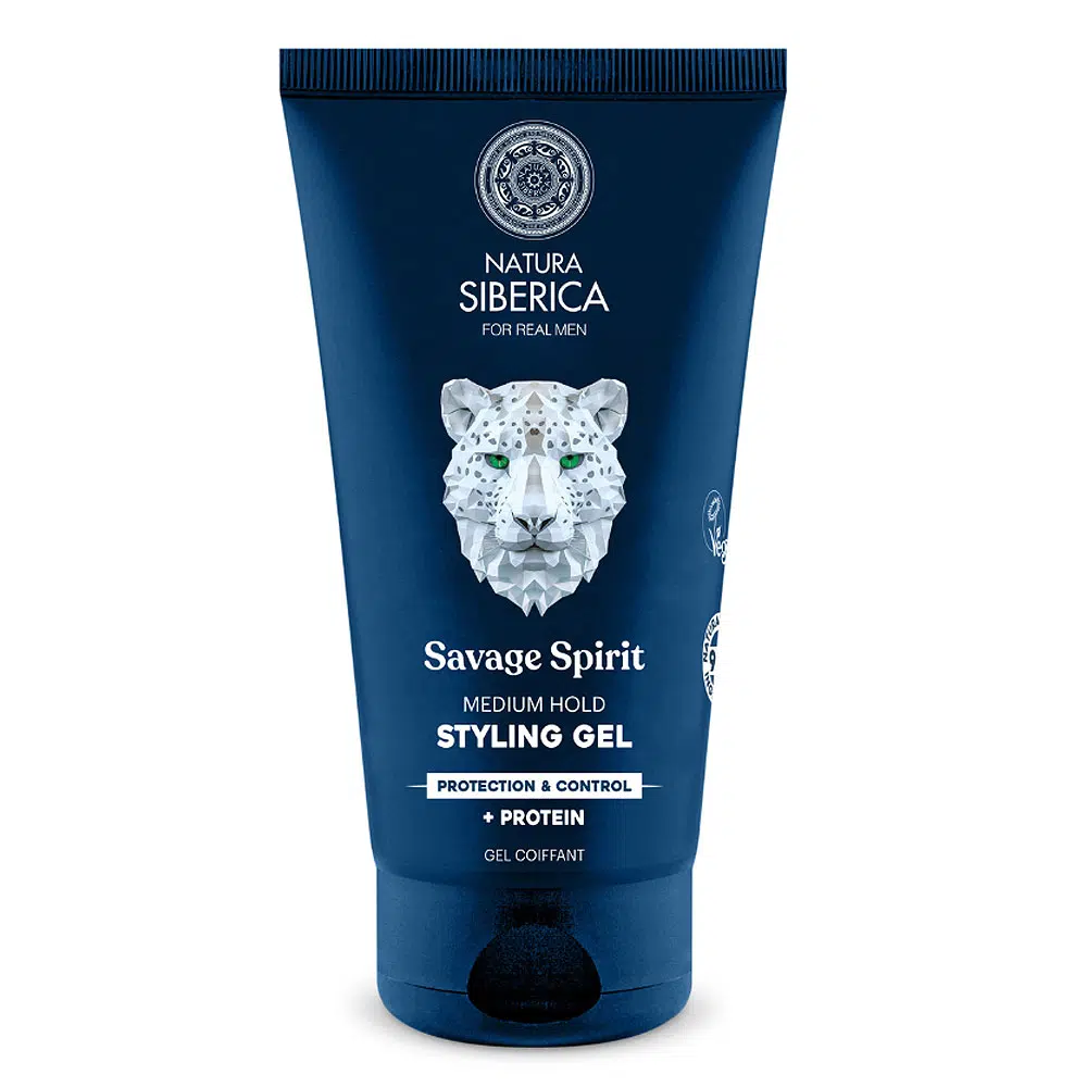 Natura Siberica „Savage Spirit” Hajformázó gél férfiaknak 150ml