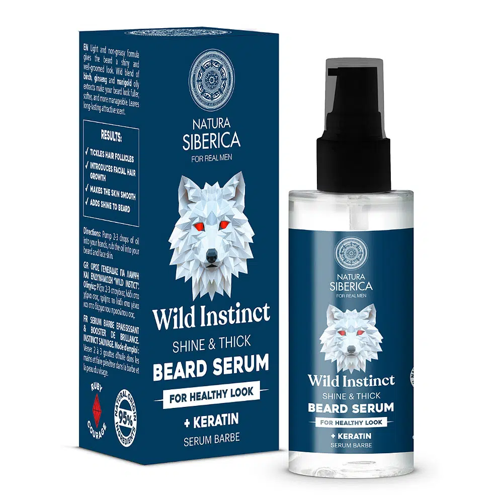 Natura Siberica „Wild Instinct” Szakállszérum férfiaknak 50ml