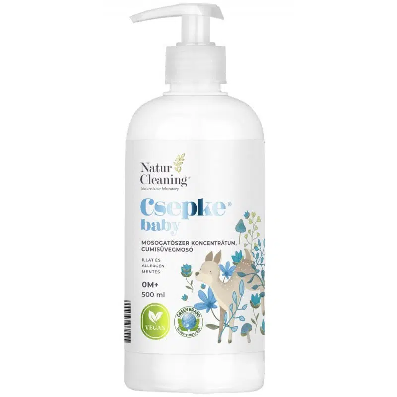 NaturCleaning Csepke Baby mosogatószer koncentrátum