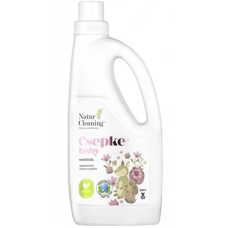 NaturCleaning Csepke Baby mosógél babapúder