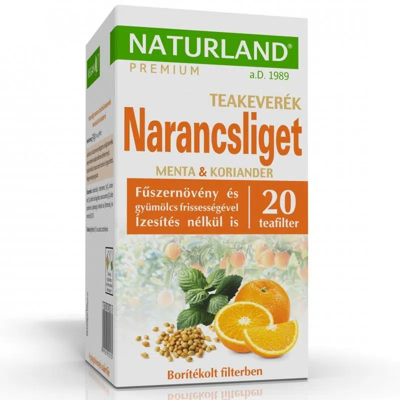 Naturland Narancsliget teakeverék 20x1
