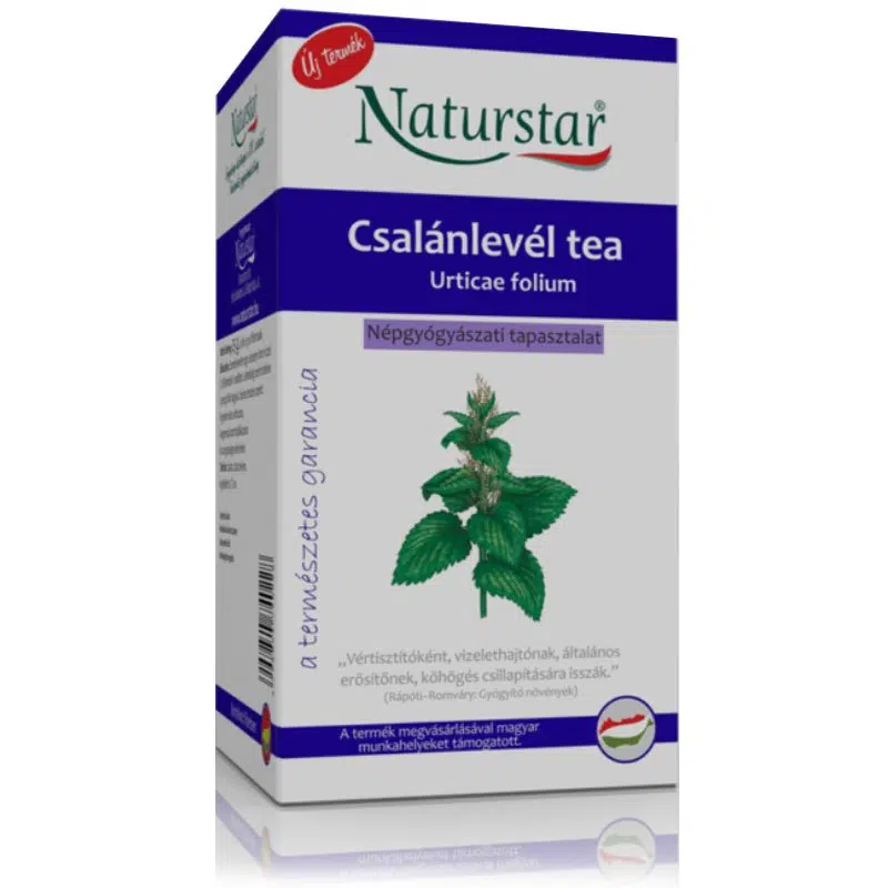 Naturstar csalánlevél filteres tea 25 filter