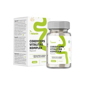 Netamin Cordyceps Vitalitás Komplex kapszula 60 db