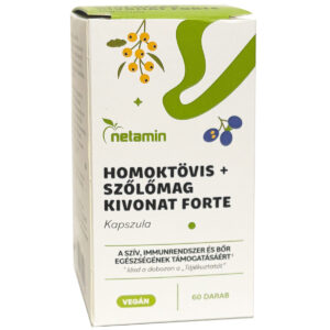 Netamin Homoktövis+szőlőmag kivonat Forte kapszula 60db
