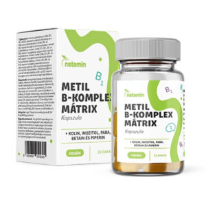 Netamin Metil B-Komplex Mátrix kapszula 30 db