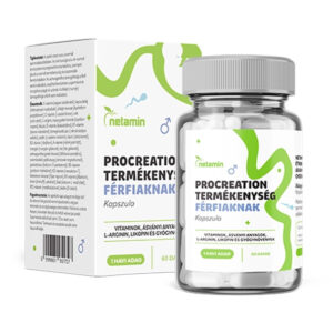 Netamin ProCreation-Termékenység férfiaknak kapszula 60db