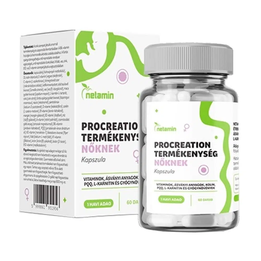 Netamin ProCreation termékenység nőknek kapszula 60db
