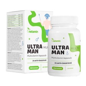 Netamin Ultra Multi MAN multivitamin kapszula férfiaknak 60 db