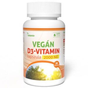 Netamin VEGÁN D3-vitamin (2000 NE) kapszula 30db