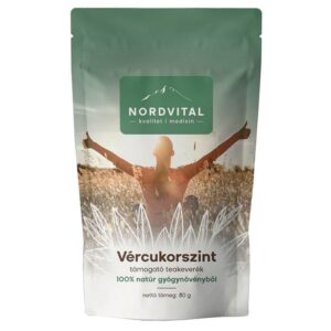 Nordvital Vércukorszint támogató  teakeverék 80g