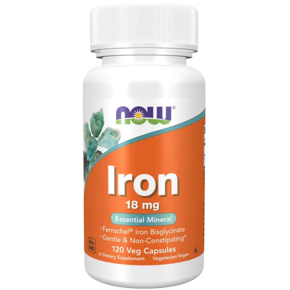Now Iron 18mg 120db