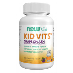 Now Kid Vits Grape gyerek rágótabletta 120db