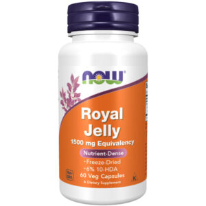 Now Royal Jelly 1500mg  60vcaps