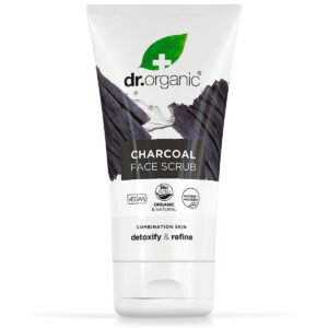 Dr.Organic Charcoal Mélytisztító arcradír aktív szénnel 125ml