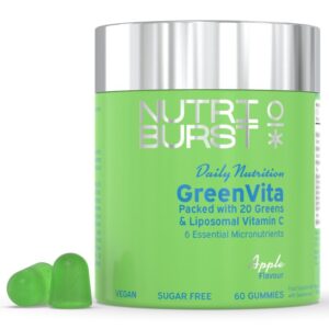 Nutriburst GreenVita gumivitamin 60db