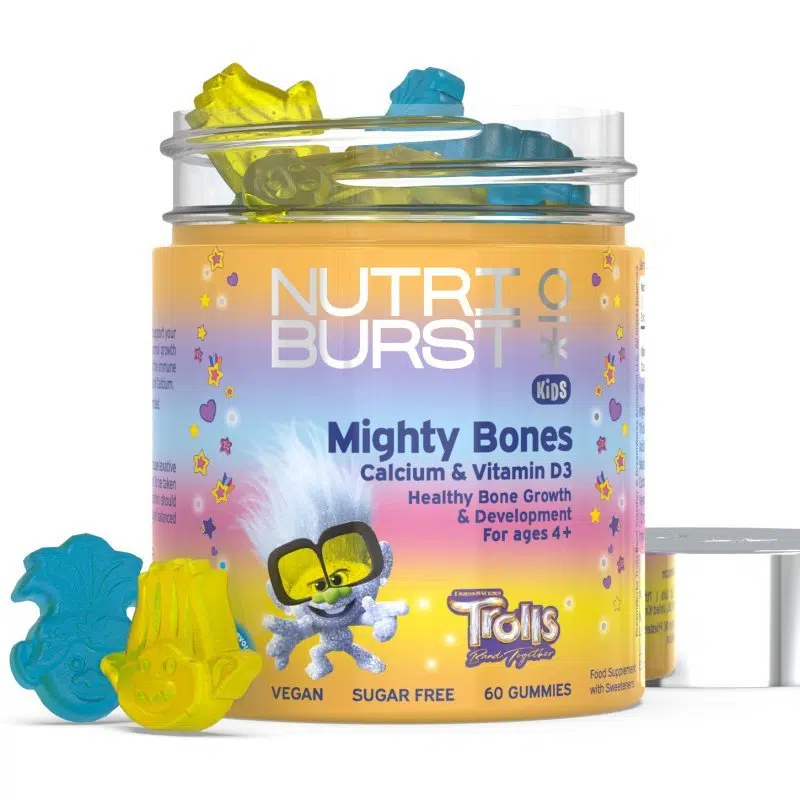 Nutriburst Kids Trolls Mighty Bones 60db
