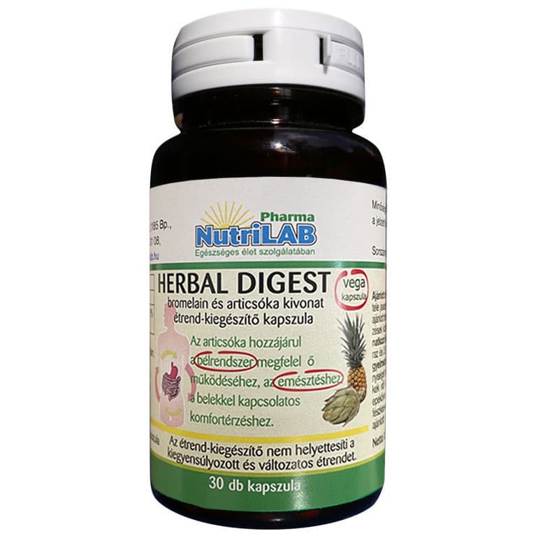 NutriLAB Herbal Digest kapszula 30db