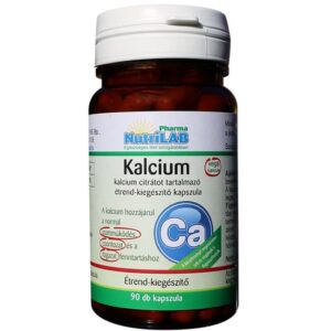 Nutrilab Kalcium citrát kapszula 90db