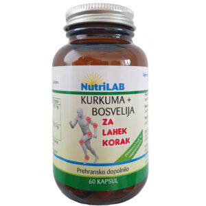 NutriLAB Kurkuma Boswellia duo kapszula 60db