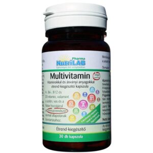 Nutrilab Multivitamin vega kapszula 30db