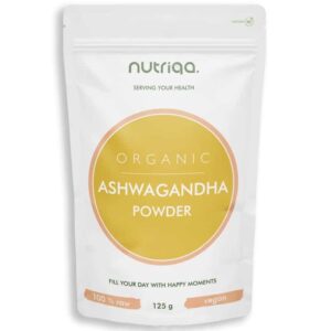 Nutriqa Ashwagandha Powder (Bio Ashwagandha por) 125g