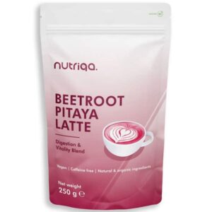 Nutriqa Beetroot Pitaya Latte (Bio Cékla-Pitaya Latte) 250g