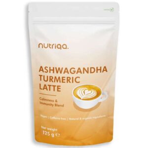 Nutriqa Golden Milk Bio Ashwagandha Turmeric (kurkuma) Latte 125g
