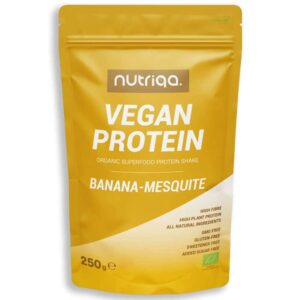 Nutriqa Bio Banán-Mesquite Vegán Proteinmix 250g
