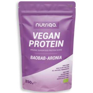 Nutriqa Bio Baobab-Aronia Vegán Proteinmix 250g