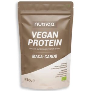 Nutriqa Bio Maca-Carob Vegán Proteinmix 250g