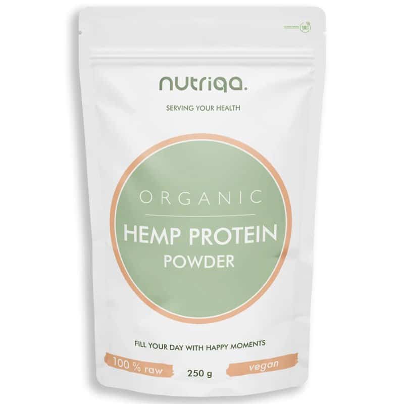 Nutriqa Hemp Protein (Bio Kendermag Fehérje Por) 250g