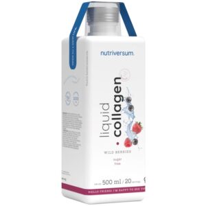 Nutriversum FLOW - Collagen liquid 10.000 mg Sugar Free erdei gyümölcs 500ml